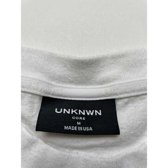 UNKNWN Core You Can't Stop Our Voice Vote Graphic T-shirt Men Medium White - Picture 5 of 6